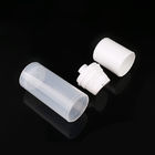 round economical 30ML 50ML 75ML 100ML white frosted plastic PP round body cream airless pump bottle wholesale